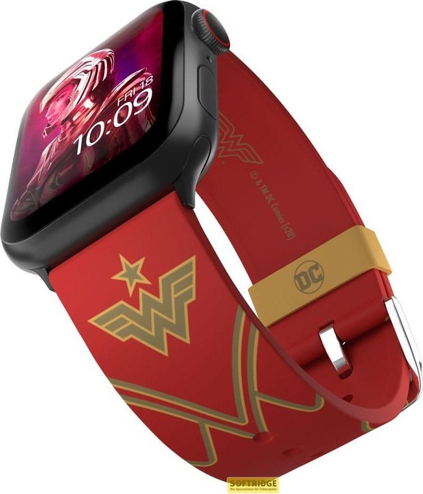 Image du produit Moby Fox DC Comics bracelet pour smartwatch Wonder Woman 1984: Crimson Armor (Silicone, Montre Apple, Android)