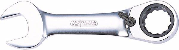 Actual product image KS Tools GEARplus ratchet ring open end wrench short