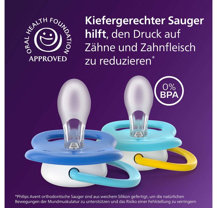 Image du produit Philips Avent Pacifier SCF080/26 ultra air (2x, 6 - 18 Mois)