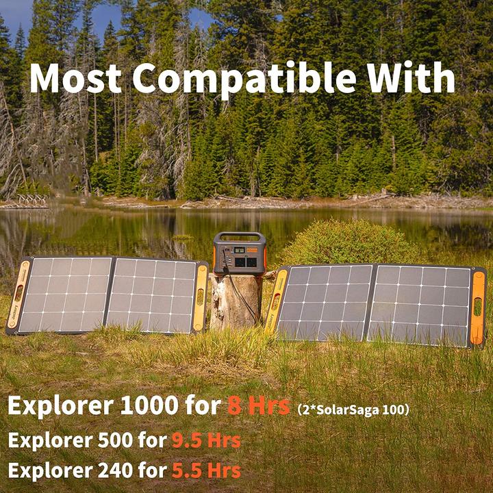 Produktbild Jackery SolarSaga (100 W, 4.69 kg)