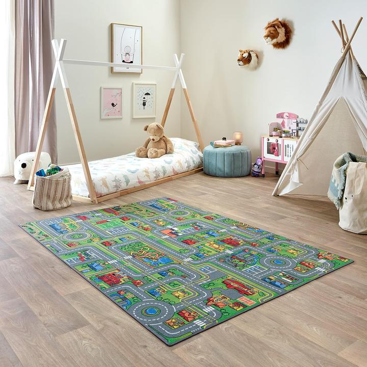 Immagine prodotto Carpet Studio Spielteppich Playcity (140 x 200 cm)