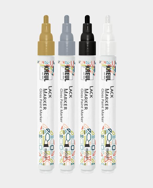 Produktbild Kreul Lack Marker medium (4x)