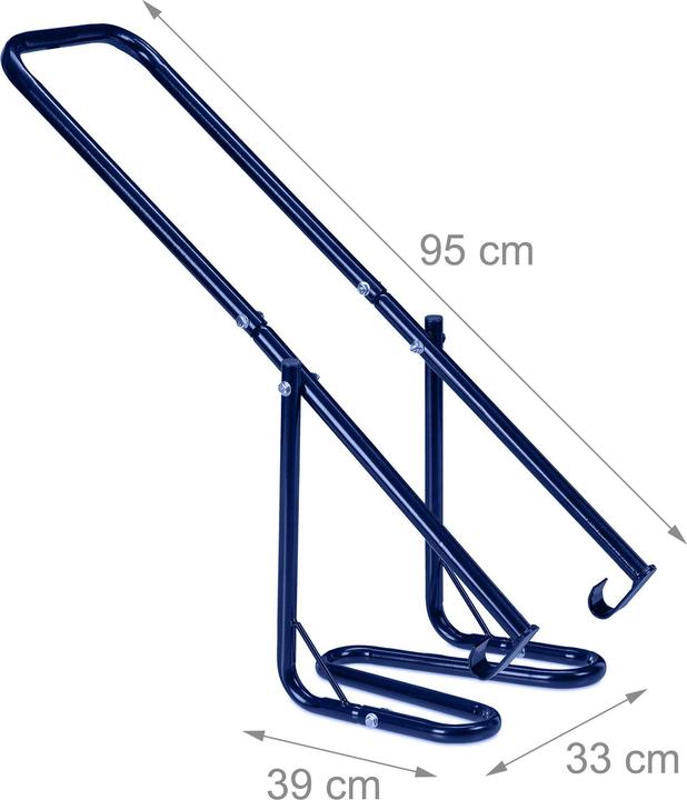 Produktbild Relaxdays Müllpresse Blau