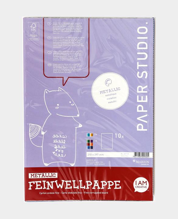 Produktbild I Am Creative Feinwellpappe A4 (10x)
