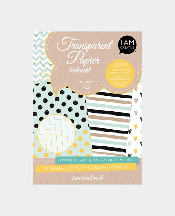 Produktbild I Am Creative Transparentpapier (24 x)