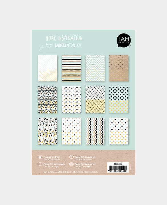 Produktbild I Am Creative Transparentpapier (24 x)