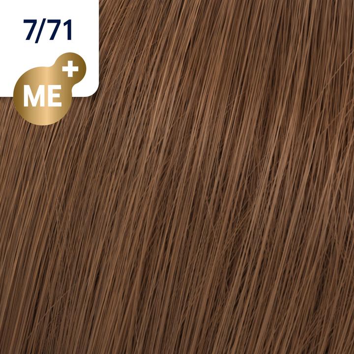 Actual product image Wella Koleston Perfect Me+ Deep Browns (7/71 Medium blonde brown ash)