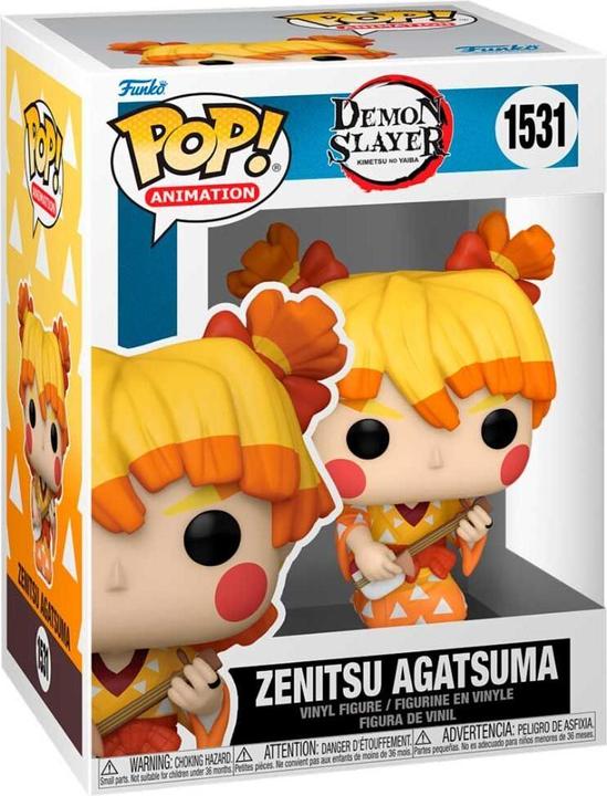 Produktbild Funko Demon Slayer: Kimetsu no Yaiba POP! Animation Figur Zenitsu(Kimono) 9 cm