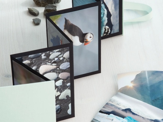 Actual product image Semikolon Photo Album Leporello Classico Iceland Green (10 x 15 cm, 9 x 13 cm)