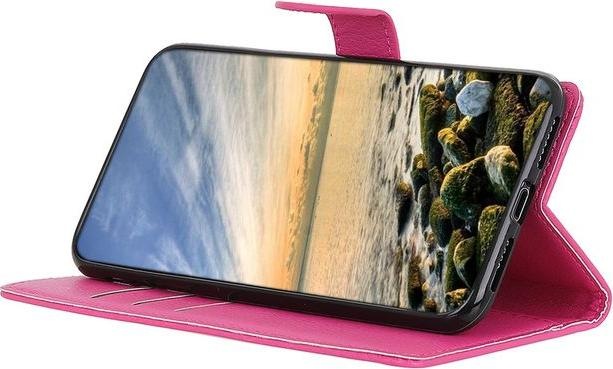 Actual product image MU Classic Litchi Leather Bookcover Series (Samsung Galaxy A03s)