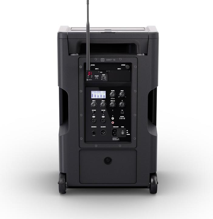 Actual product image LD Systems ANNY® 10 HHD B5 - 10" mobile Bluetooth® PA speaker with rechargeable battery, mixer and 1x wireless (Active, 1x 80 W)