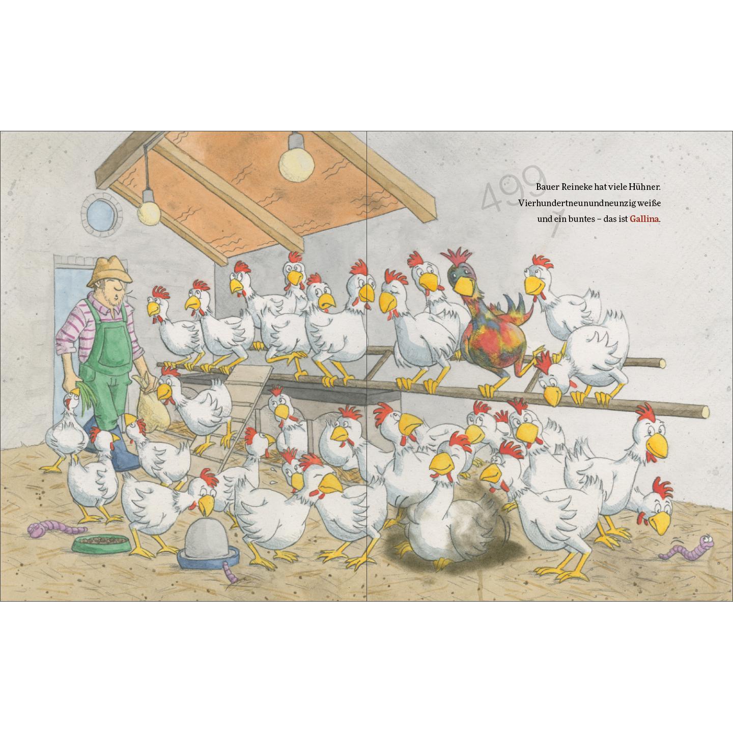 Thumbnail - Gallina träumt vom Fliegen, Kinderbücher von Brigitte Endres