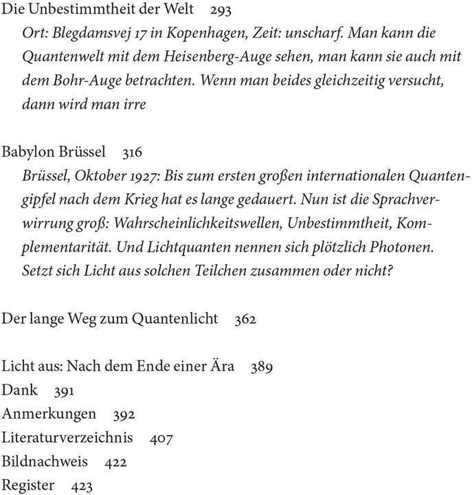 Produktbild Quantenlicht (Deutsch, Thomas De Padova, 2024)