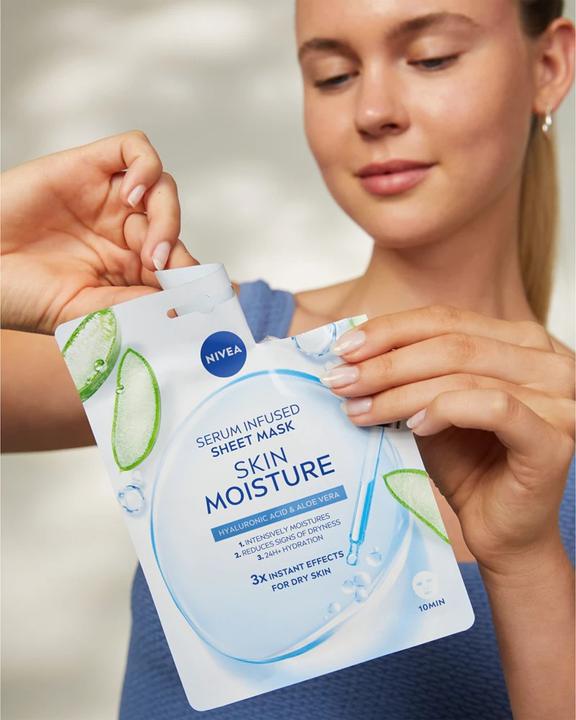Actual product image NIVEA Skin Moisture Sheet Mask 1Pc. (25 ml)