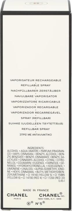 Produktbild Chanel N°5 Refillable (Eau de Toilette, 50 ml)
