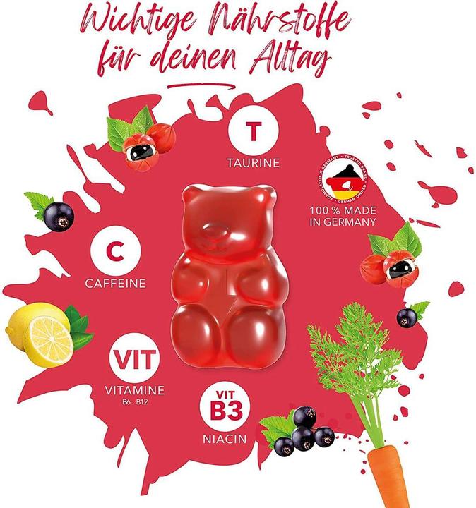Produktbild IVYBears Boost ENERGY 4 Pack (4 Stück, Gummies)