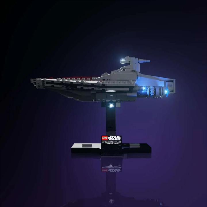 Produktbild Light my bricks LMB 2.0 LED Licht Set für LEGO® 75404 Star Wars - Assault Ship der Acclamator-Klasse