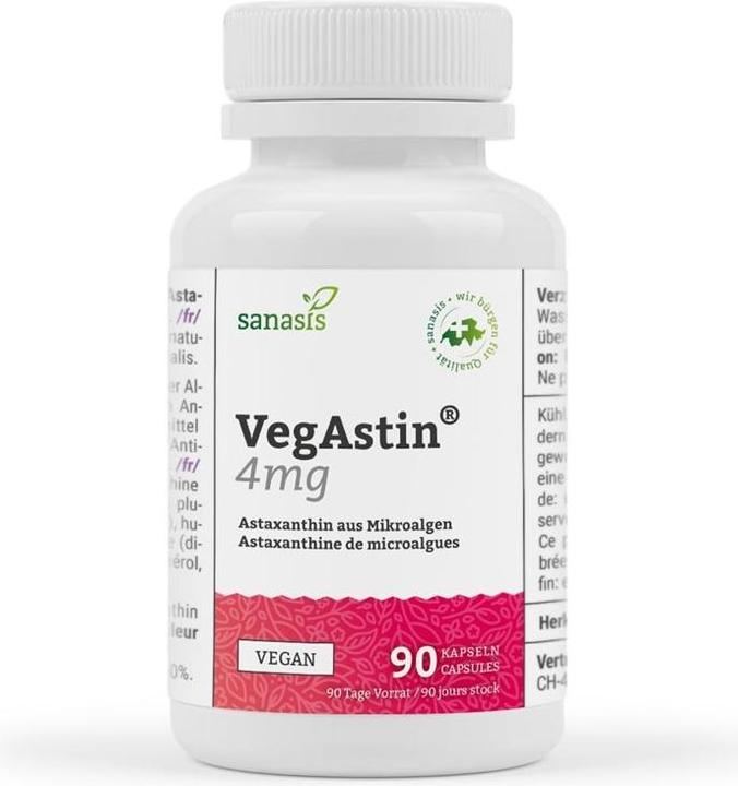 Actual product image Sanasis VegAstin Kapsel (90 Piece, Capsules, 65 g)