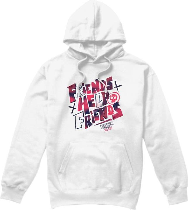 Produktbild Stranger Friends Help Kapuzenpullover (L)