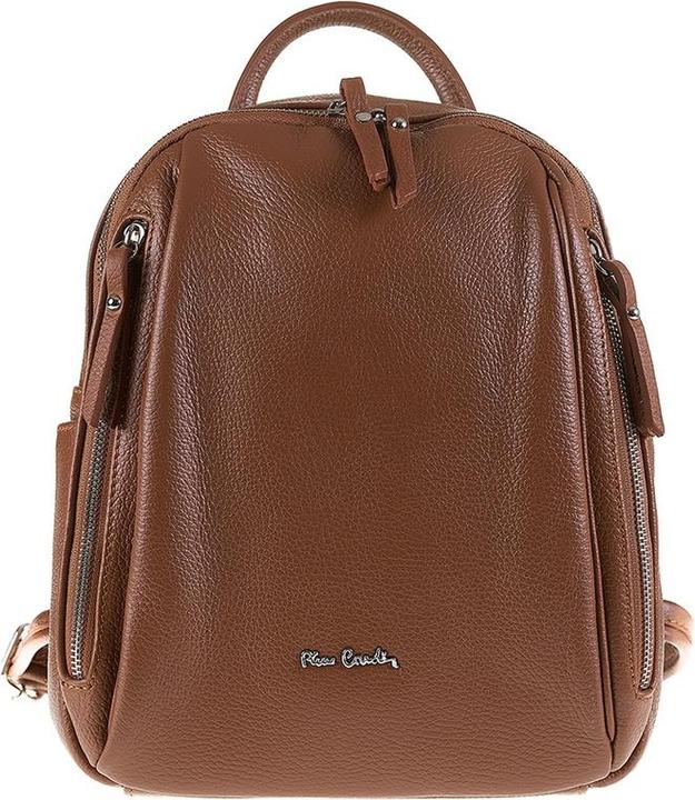 Produktbild Pierre Cardin Damen Lederrucksack Made In Italy - Modell Céleste Nova - Casual - 26.0 X 30.0 X 11.0 Cm