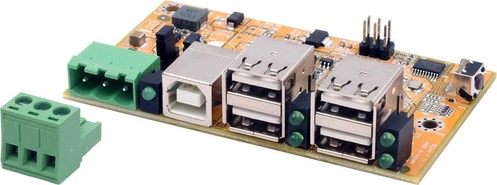 Immagine prodotto Exsys Scheda hub USB 2.0 gestita a 4 porte (USB-B, 4 porte)