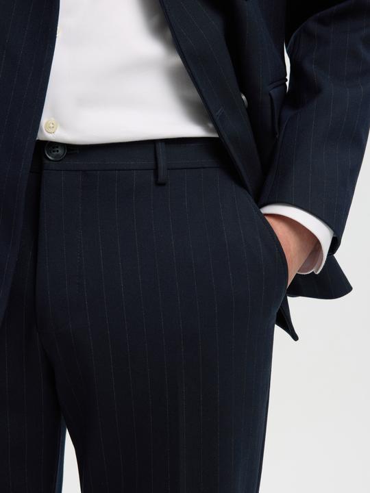 Actual product image Selected Slhslim-Peter Pinstripe Trs (52)