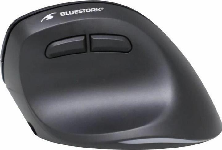 Actual product image Bluestork Souris sans fil ergonomique Ergo Lumi pour droitier (Noir) (Wireless)