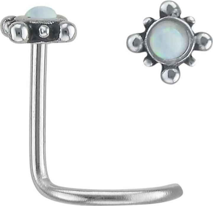 Immagine prodotto Bijouteria Piercing per naso (Sintetico Opale, Acciaio chirurgico)