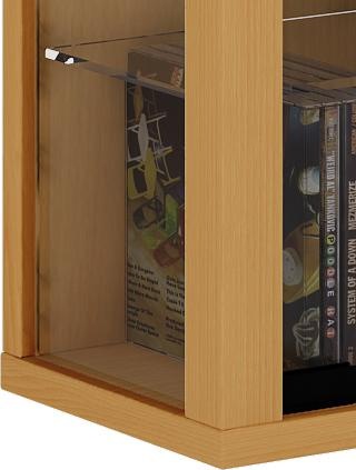 Produktbild VCM Sammel Wandvitrine Holz Glas Vitrosa Maxi (59 x 18 x 114 cm)