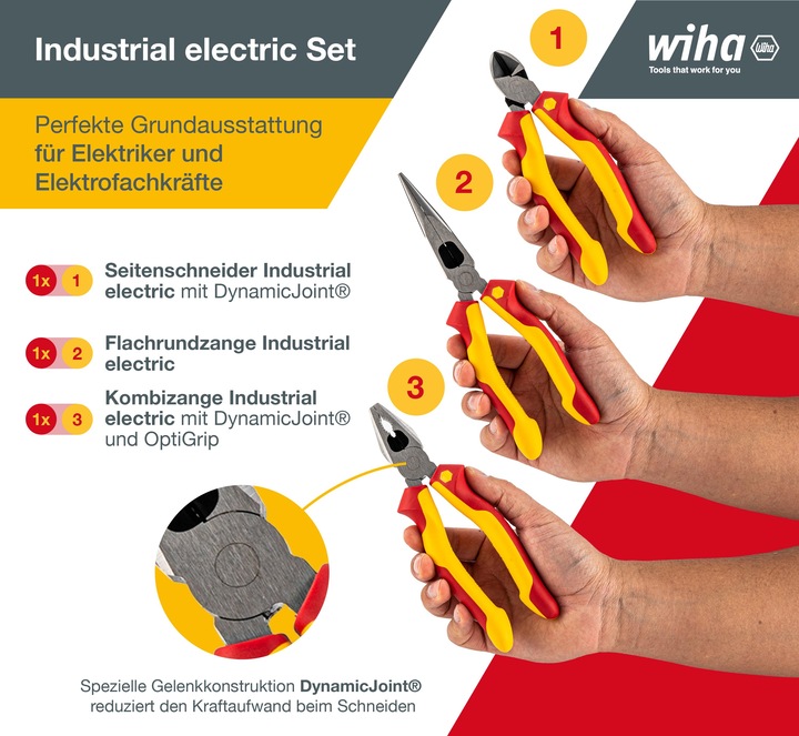 Produktbild Wiha Zangen Set (237 mm)