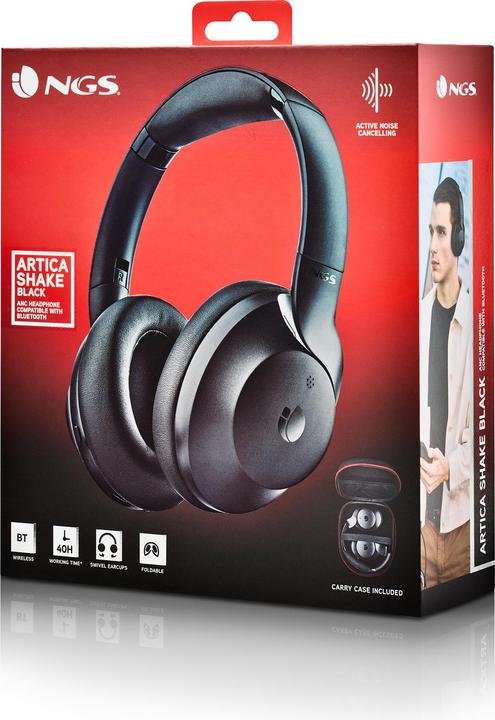 Actual product image NGS Artica shake (ANC, 40 h, Wireless)