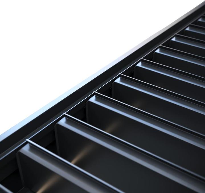 Produktbild Weide Pergola Deluxe Plus 3.6x7.2m mit Lamellendach Anthrazit (360 cm, 720 cm)