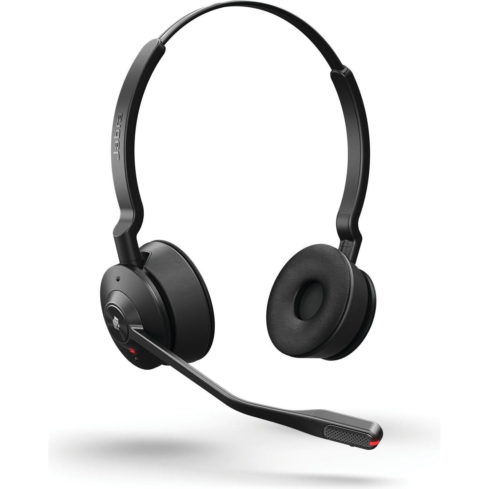 Jabra Engage 55 (Kabellos, USB-A), Office Headset, Schwarz