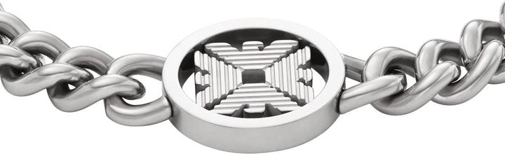 Immagine prodotto Emporio Armani Bracciale con logo dell'aquila (19.50 cm, Acciaio inossidabile)
