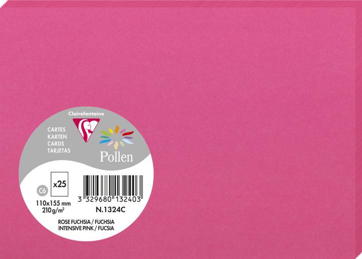 Image du produit Pollen Cartes simple (210 g/m², 25 x, 110 x 155 mm)