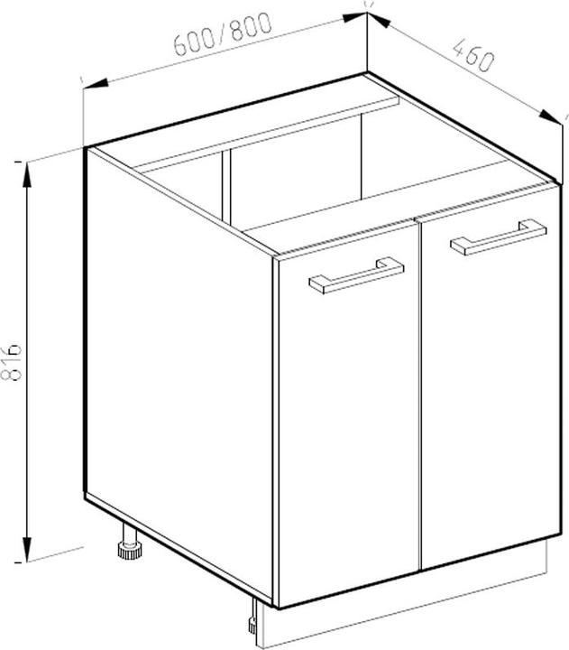 Immagine prodotto Vicco R-Line (60 x 46 x 81,5 cm)