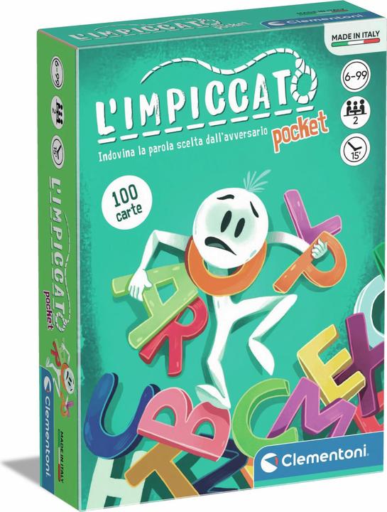 Productafbeelding Clementoni L'impiccato Pocket IT (Italiaans, 2 Spelers)