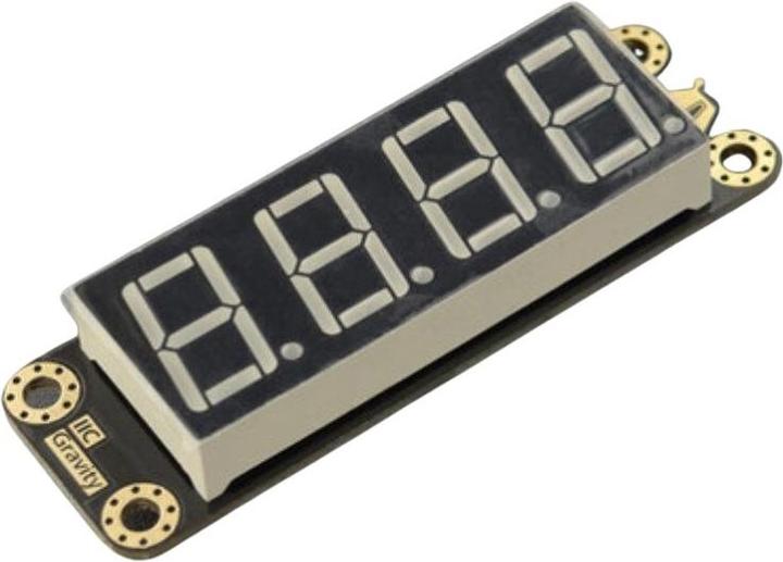Actual product image DFRobot Gravity red 4-digit 7-segment LED display