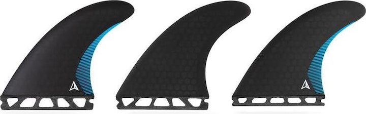 Actual product image Roam Thruster Fin Set Performer Med one tab Schw