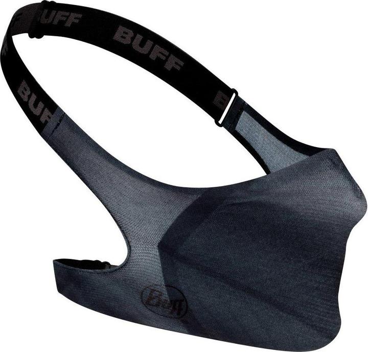 Actual product image Buff fabric mask with filter Vivid Grey