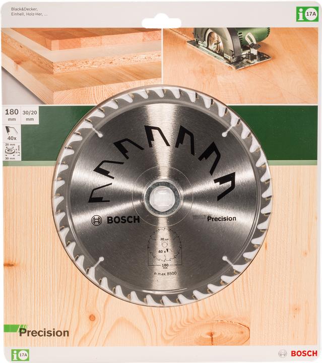 Productafbeelding Bosch Zubehör Cirkelzaagblad PRECISIESNEDEN