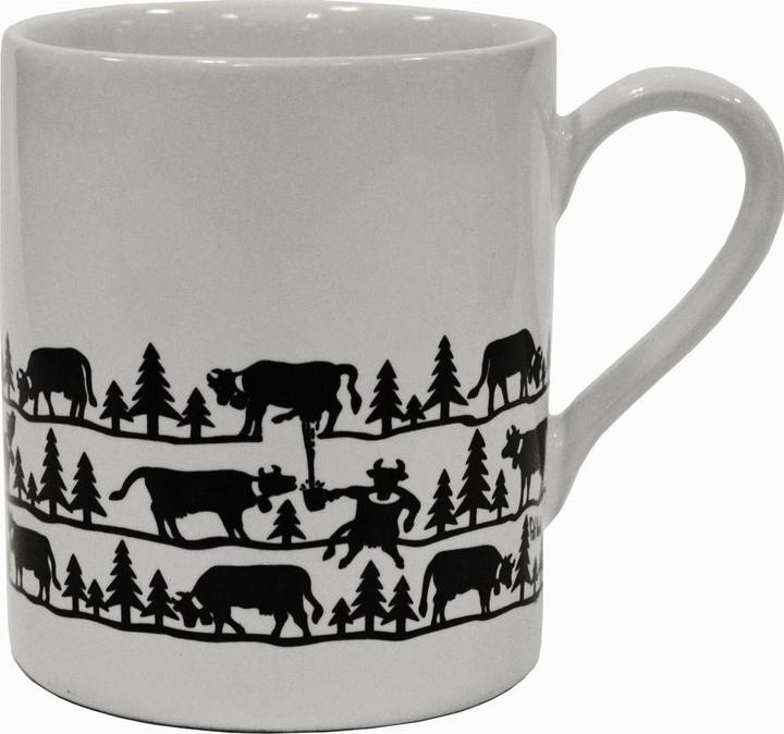 Heidi Cheese Line Mug mucca pazza Pat Von N, linea di formaggi Heidi (425 ml, 1x)