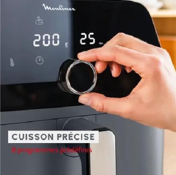 Actual product image Moulinex Easy Fry Mega EZ855BF - Airfryer - Grijs (EZ855BF0)