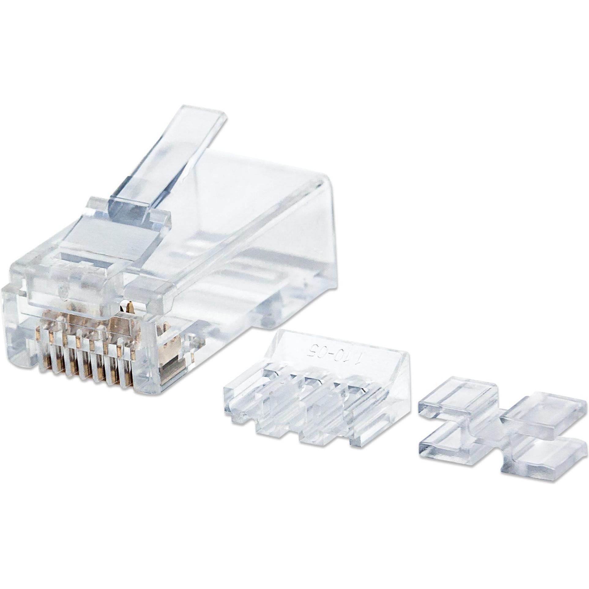 Intellinet Modularstecker (U/UTP, CAT6a, 0.07 m), Netzwerkkabel