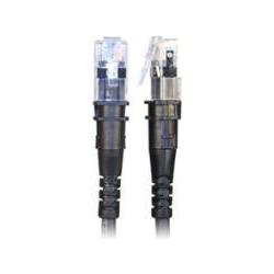 PatchSee Patchkabel ThinPatch FTP CAT 6a schwarz 4m (U/FTP, CAT6a, 4 m), Netzwerkkabel