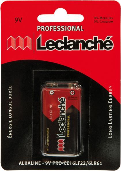 Actual product image Leclanché Battery 6LF22 (1 pcs., 9V Block)