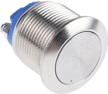 Immagine prodotto APEM Pulsante antivandalo 19mm piatto a vite