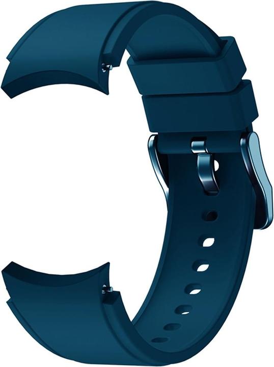 Produktbild König Design Sport Ersatz Armband für Samsung Galaxy Watch 4 Classic 46 mm Silikon Band Loop (Silikon)