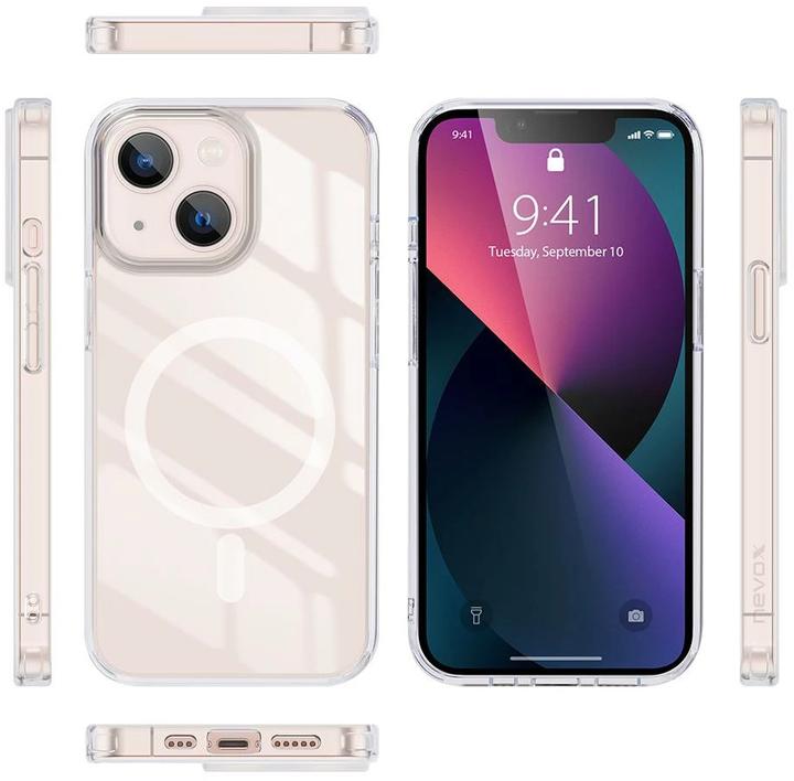 Produktbild Nevox StyleShell SHOCKFlex MagSafe iPhone 15 transp. (Apple iPhone 15)