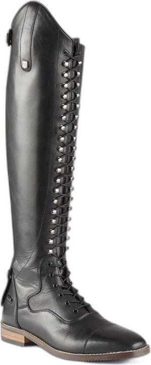Actual product image Premier Equine 's lace-up leather riding boots maurizia wide large (42)